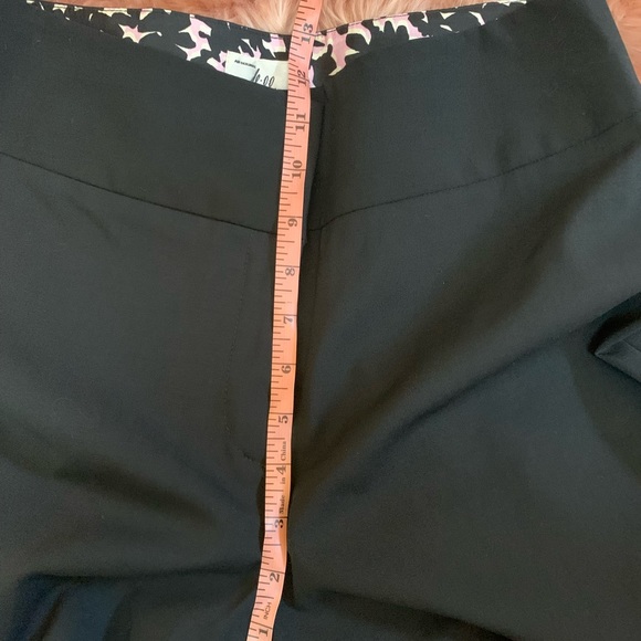 NWT Milly Wide Leg Dressy Black Pants Size 6 - Picture 12 of 12